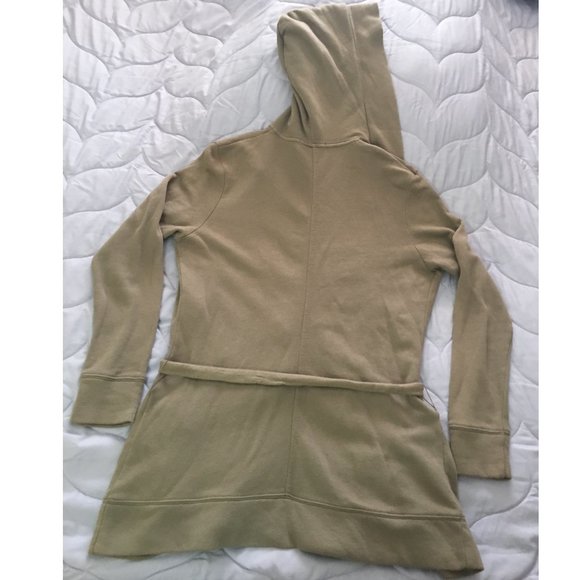 Gap Tan Sweater with Hood and Pockets - Picture 2 of 4